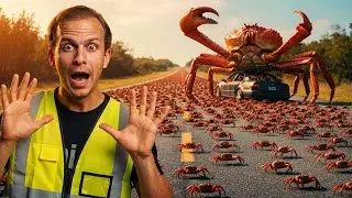 Why Millions of Red Crabs March to the Ocean Every Year | Christmas Island Mystery