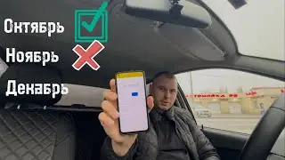 Итоги НОЯБРЯ! Работа в Яндекс такси в Воронеже 