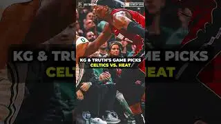 KG & Pierce Predict: Celtics vs Heat Showdown! #shorts #NBA