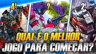 OS MELHORES JOGOS DE TRANSFORMERS PARA INICIANTES!