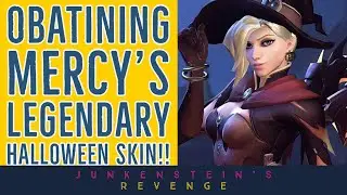 I GOT THE LEGENDARY HALLOWEEN MERCY SKIN!!! - Overwatch (Live Stream Recording)