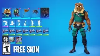 Leaked Fall Guys Free Skin - Major Mancake Skin Showcase | Fortnite x FallGuys Collab