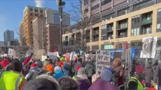 Thousands protest ICE operations in Minnesota