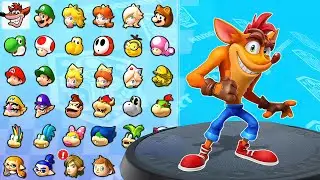 Mario Kart 8 - Crash Bandicoot in Mushroom Cup, Special Cup|The Best Racing Game on Nitendo Switch