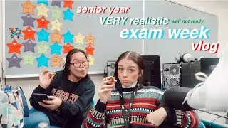 high school exam week... as a senior.. with a ridiculously easy schedule.