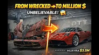 From Junkyard to $3,500,000 Pagani Huayra