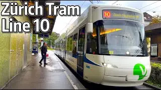 ⁴ᴷ⁶⁰ Exploring Z&uuml;rich's Tram System - Line 10