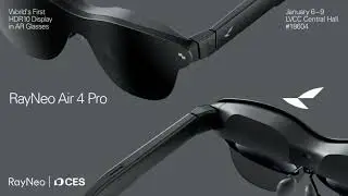 TCL unveils RayNeo Air 4 Pro at CES 2026, the world&rsquo;s first HDR10 AR glasses