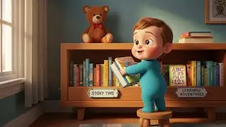 Baby Study Time Fun 📚 | Learning Song for Kids | Sing Along Study Play