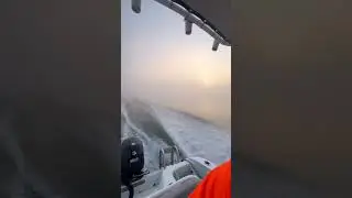 Deer hunt boat drive