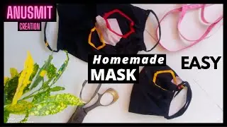 Very Easy New Pattern Face Mask | Face Mask Sewing Tutorial | How To Make Mask At Home | Diy Mask