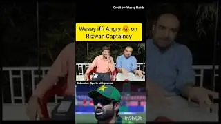 Wasay Habib iffi 😡 angry on Mohammad Rizwan