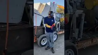 Can you make a living of scraping 🚚♻️??? , what&rsquo;s yall opinion?, comment below.  #scrapmetal