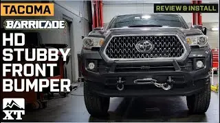 2016-2023 Tacoma Barricade HD Stubby Front Bumper Review & Install