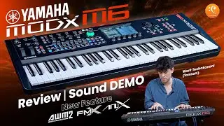 Yamaha MODX M Series M6 M7 M8 Review, Sound Demo & New Feature | CT Music