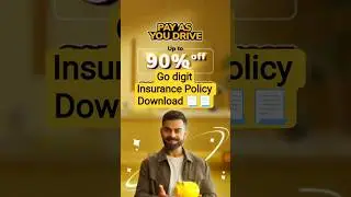 how to download go digit policy | go digit insurance policy | Go Digit | #shorts #godigit