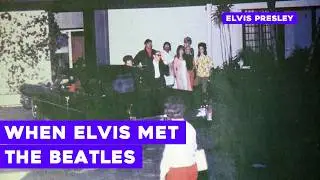 Elvis Meets The Beatles in SECRET Jam Session