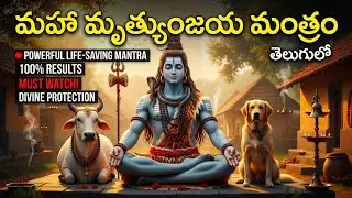 Maha Mrityunjaya Mantra 108 Times 🔱 | Powerful Shiva Mantra for Health & Protection