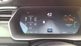 Tesla Model S cruise control issue 7.1