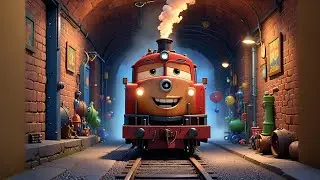 The Train Tunnel Song | Fun Train Song for Kids | Nursery Rhymes and Baby Songs