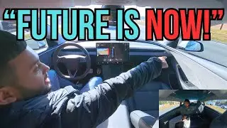 Computer Guy's First Time Seeing Tesla FSD | 