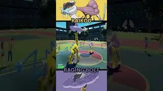 RAIKOU vs RAGING BOLT | Paradox Legendary Pok&eacute;mon Battle #pokemon