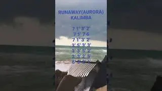 RUNAWAY ON KALIMBA “my first music video”