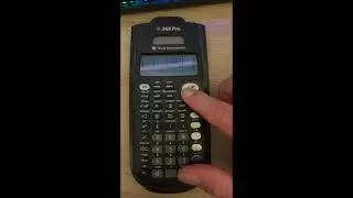 FE Civil Math - Using calculator to solve systems of equations