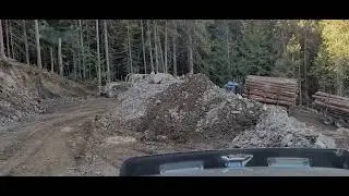 Tough Pull up hill with switchbacks