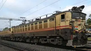 WAG-5HB Dual locos speedy crossing