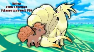 Review Pokemon scale world: Vulpix & Ninetales  1/20 🦊