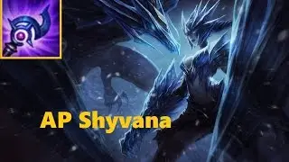 🔵💜Ap shyvana SUPPORT - season 6 (League of Legends)