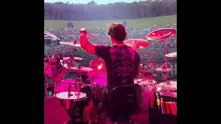 GLEN SOBEL drum solo- France 2024 Alice Cooper