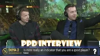 PPD Interview on MMR &mdash; DAC (2017) Dota 2