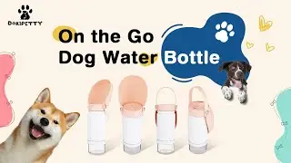 2 in 1 Portable On the Go Dog Water Bottle 22015D