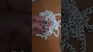 conjunto/corrente Escamada 10mm 70cm/80cm fecho gaveta prata 925 leg&iacute;tima.