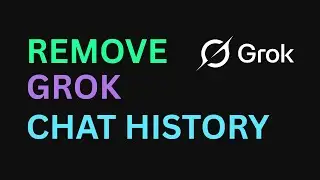 Удалить всю историю чатов в учётной записи Grok | Очистить разговоры навсегда | Обновление 2025 года
