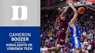 Duke's Cameron Boozer Turns In Gritty Performance In Win