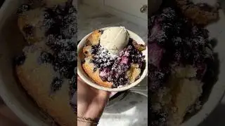 Blueberry Cobbler!