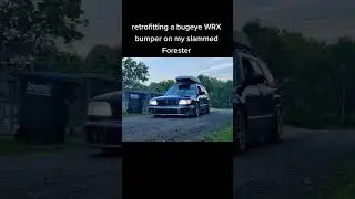 This was a fun project #subaru #forester #wrx #custom