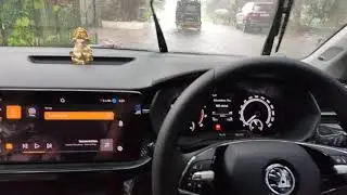 Auto rain sensing wipers #skodakushaq #carsandtrees #bhopal