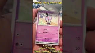 Pokemon Fishing with MJ | Fishing 4 Magikarp - Paldea Evolved booster #23 #pokemon #pokemoncards