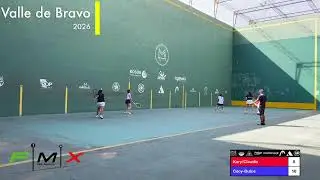 Maestras Preol&iacute;mpica  Valle de Bravo 2026  Final Singles  kary/Claudia VS Cecy/Dulce