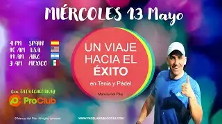 PADEL USA: UN VIAJE HACIA EL EXITO EN TENIS Y PADEL (May 20)  -SPANISH-