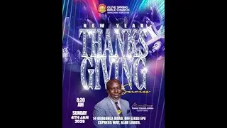 NEW YEAR THANKSGIVING SERVICE  || PASTOR DANIEL ARIEKO || 4TH JANUARY 2026
