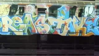 NYC GRAFFITI LEGEND REAS AOK RIS PART 2!