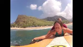 Tandem Heat 1 at the Buffalo Big Board Classic at Makaha