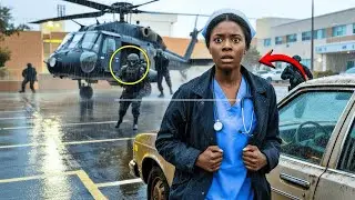 Her Shift Was Over &mdash; Then a Military Helicopter Landed and Everyone Stood at Attention