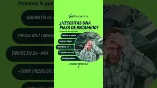 &iquest;Necesitas una pieza de recambio?
