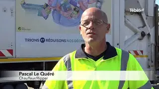Reportage TV sur les ripeurs de Lorient Agglom&eacute;ration
